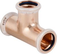 22mm Copper Tee