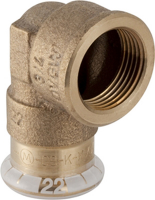 22mm Copper Female 90° Elbow