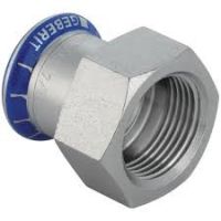 22mm Stainless Steel Female Press to ¾" BSP Female