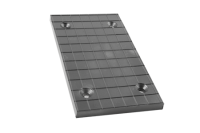 J.A.B BECKER Rubber plate 220x120x12mm