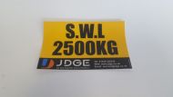 S.W.L Sticker 2500KG