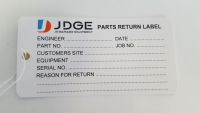 Parts Return Label 