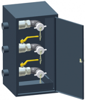 3-Way Offset Fill Cabinet Rear Entry