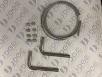 Turntable Plate Pin c/w Retainer Upgrade Wire Rope Kit (4 pcs)