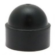 M12 Black Bolt and Nut Cap