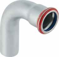 54mm Carbon Male Female 90° Elbow