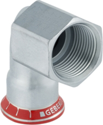 28mm Carbon Female 90° Elbow - 3/4