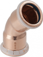 22mm Copper Female 45° Elbow