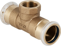 15mm Copper Tee to 1/2