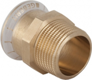 22mm Copper Male Adaptor to 1/2