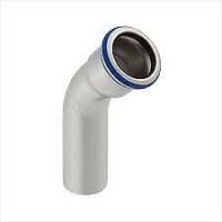 54mm Stainless Male Female 45° Elbow