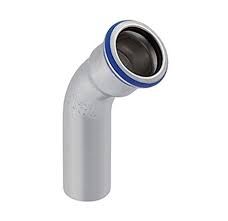 22mm Stainless Steel Male Female 45° Elbow