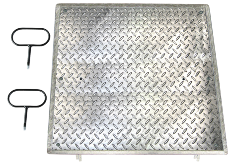 Sump Cover 500kg 635x635 Galvanised