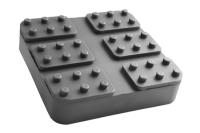 RANGER Rubber pad 143x143x32mm