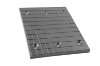 J.A.B BECKER Rubber plate 220x170x12mm