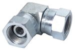 1/2BSPP Female Swivel Elbow C/Steel