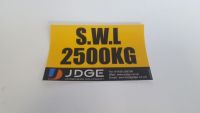 S.W.L Sticker 2500KG