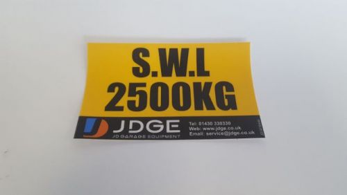 S.W.L Sticker 2500KG