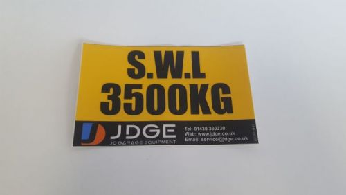 S.W.L Sticker 3500KG