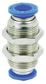 8mm EQUAL BULKHEAD CONNECTOR PUSH-IN