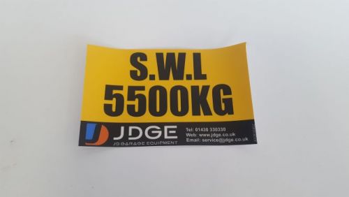 S.W.L Sticker 5500KG