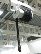 Nederman Short Wide Body Exhaust Hose Reel 7.5 NTP 100mm