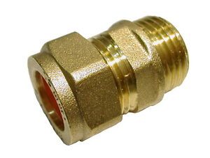 15mm - 1/2BSPT Male Iron Connector
