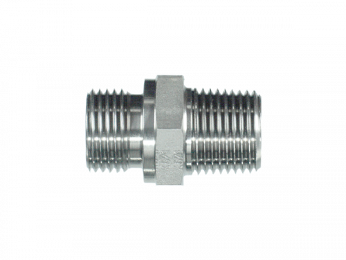 3/4" BSPP - 3/4" BSPT Stainless Steel Adaptor